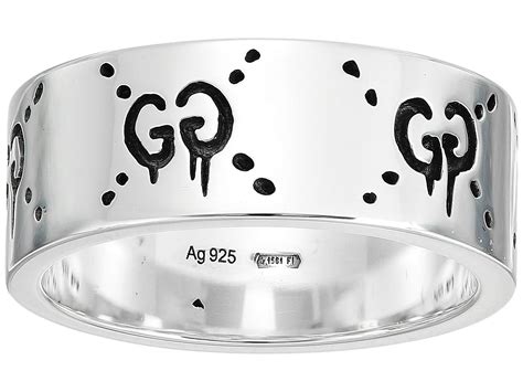 gucci ghost ring on finger|gucci ghost ring price.